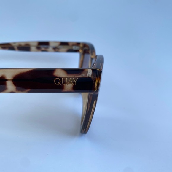 Quay Australia After Hours Tortoise Brown Fade Sunglasses - Picture 7 of 9